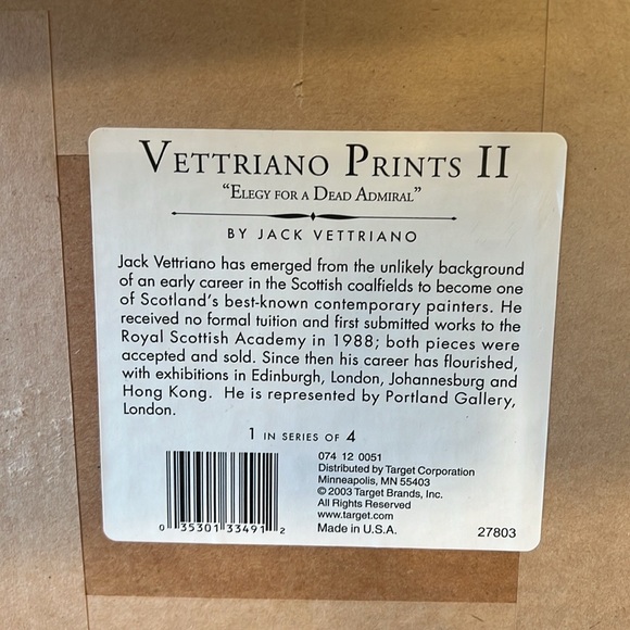 Set of 2 Framed Vettriano Prints II - Picture 7 of 9